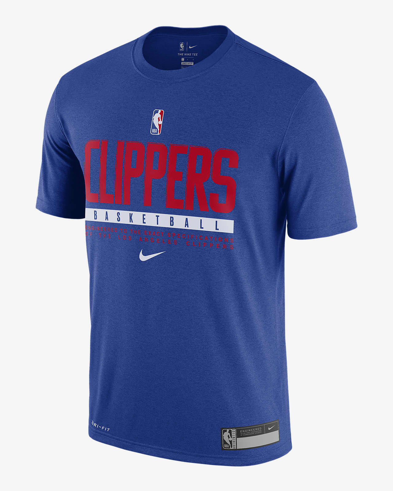 Clippers Training Men's Nike Dri-FIT NBA T-Shirt. Nike AE