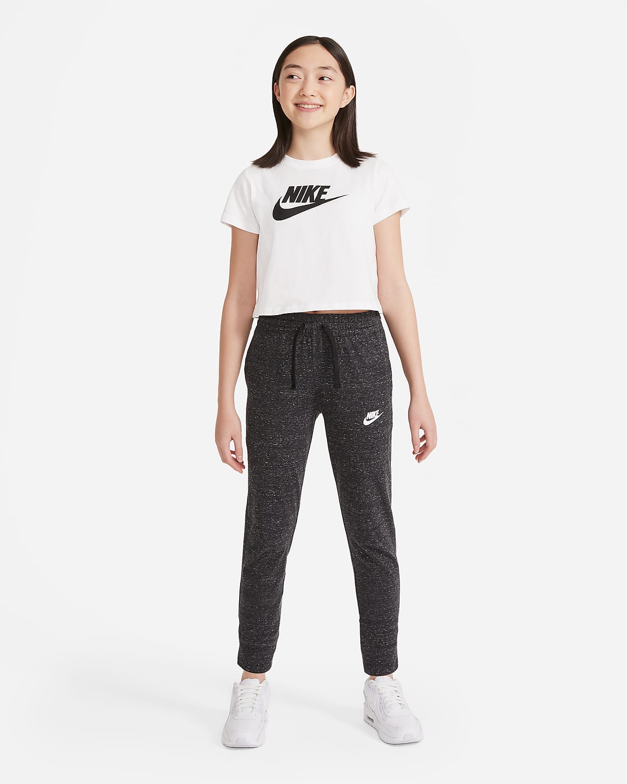Joggers de 7/8 para niñas talla grande Nike Sportswear. Nike.com