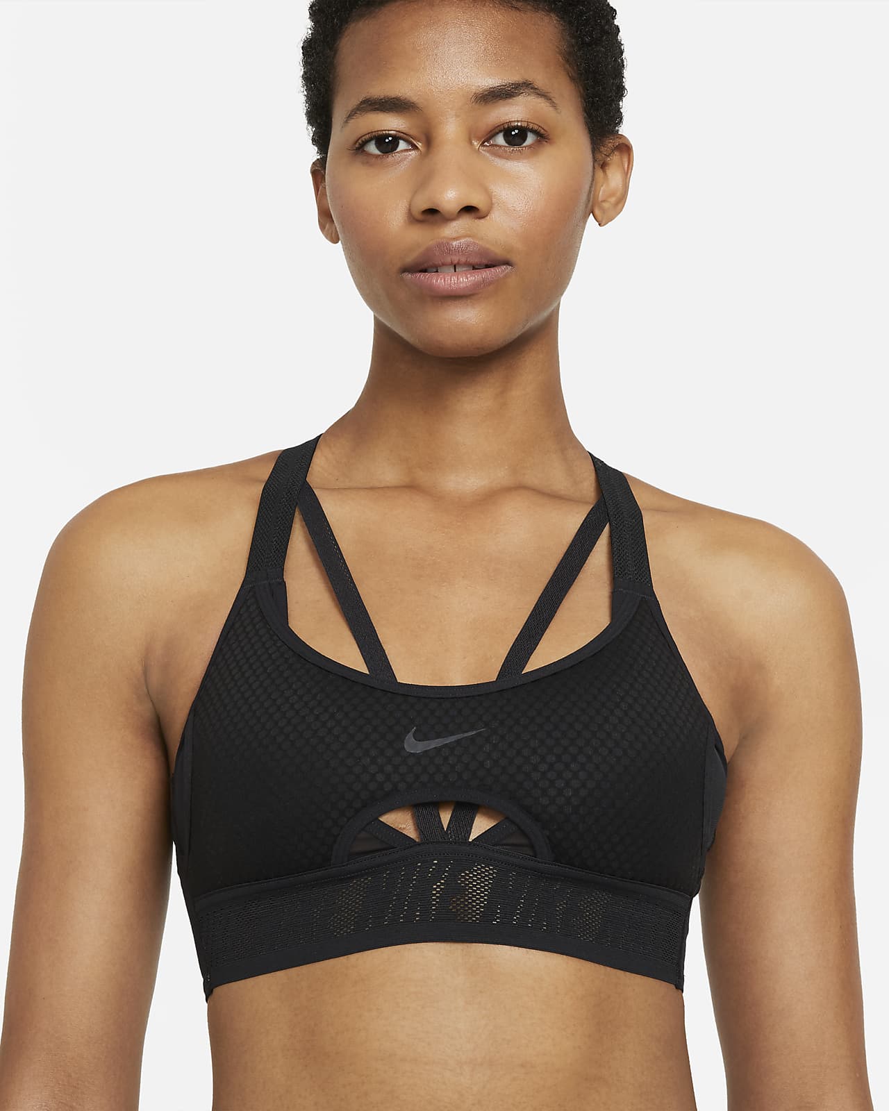 nike performance indy bra