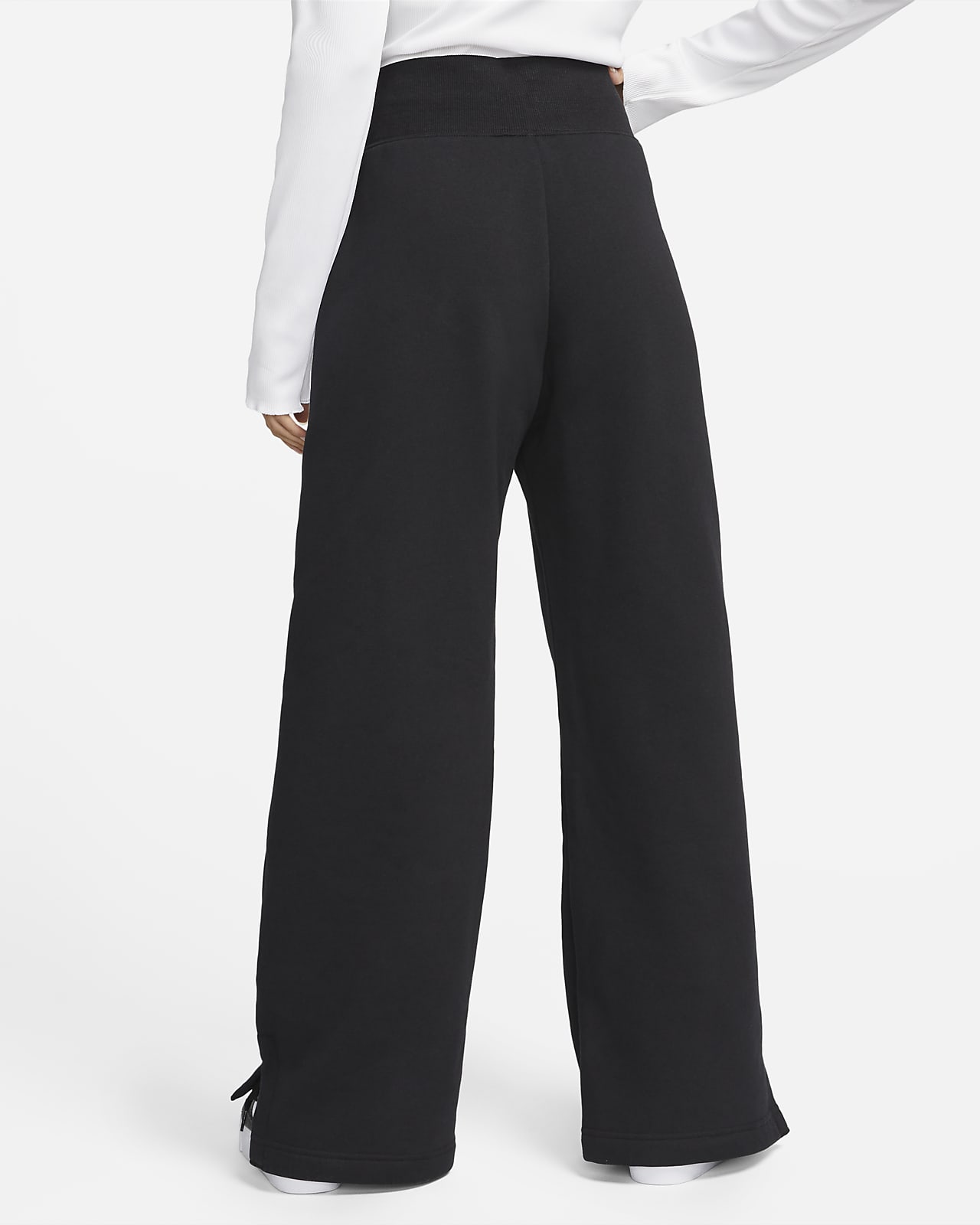 Pantalon Jogging Fille - Coupe Large Taille Haute - Confort élastique - Pour Sport, Yoga, Quotidien - Taille 10-12 Ans - Gris