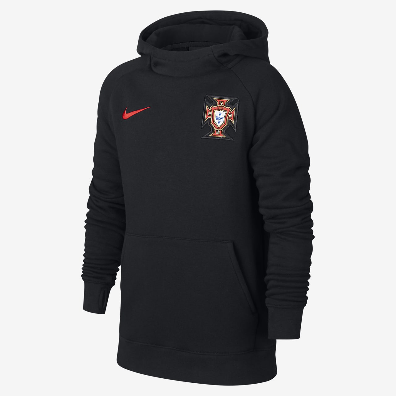 Portugal fotballhettegenser av fleece til store barn. Nike NO Store barn Barn Fotball Hettegensere og gensere. Nike NO