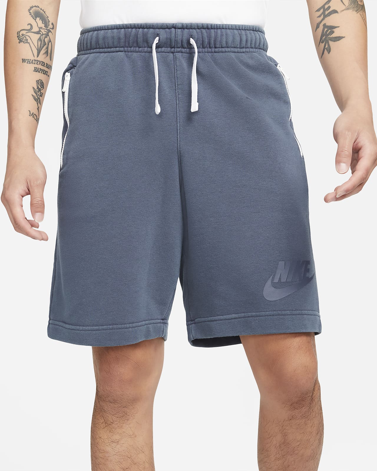 nike french terry shorts mens