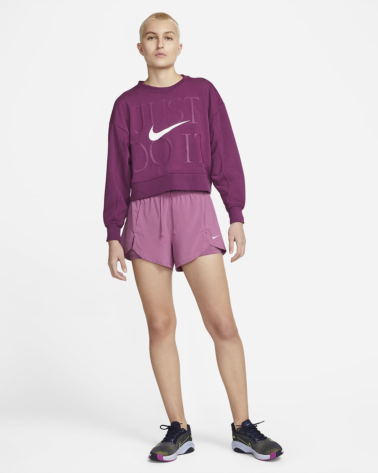 Nike dames trainingsshirt Academy Pro Top zwart/roze - Voetbal shop