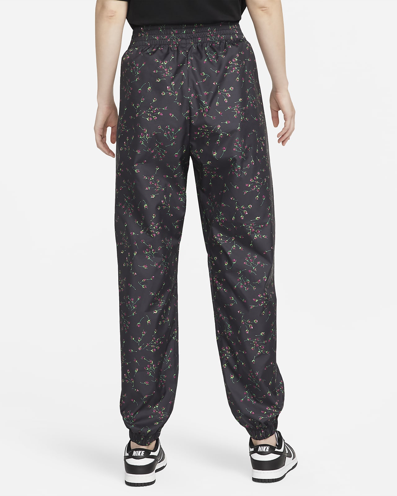 sportswear icon clash woven sweatpants