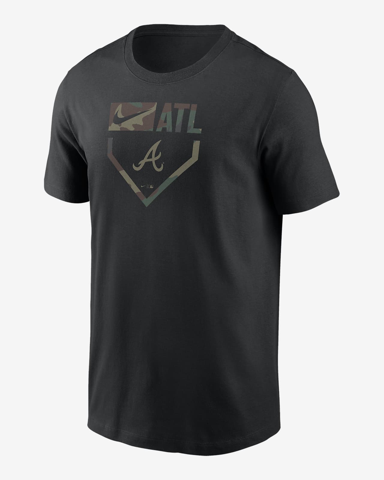 Atlanta Braves Camo Men's Nike MLB T-Shirt