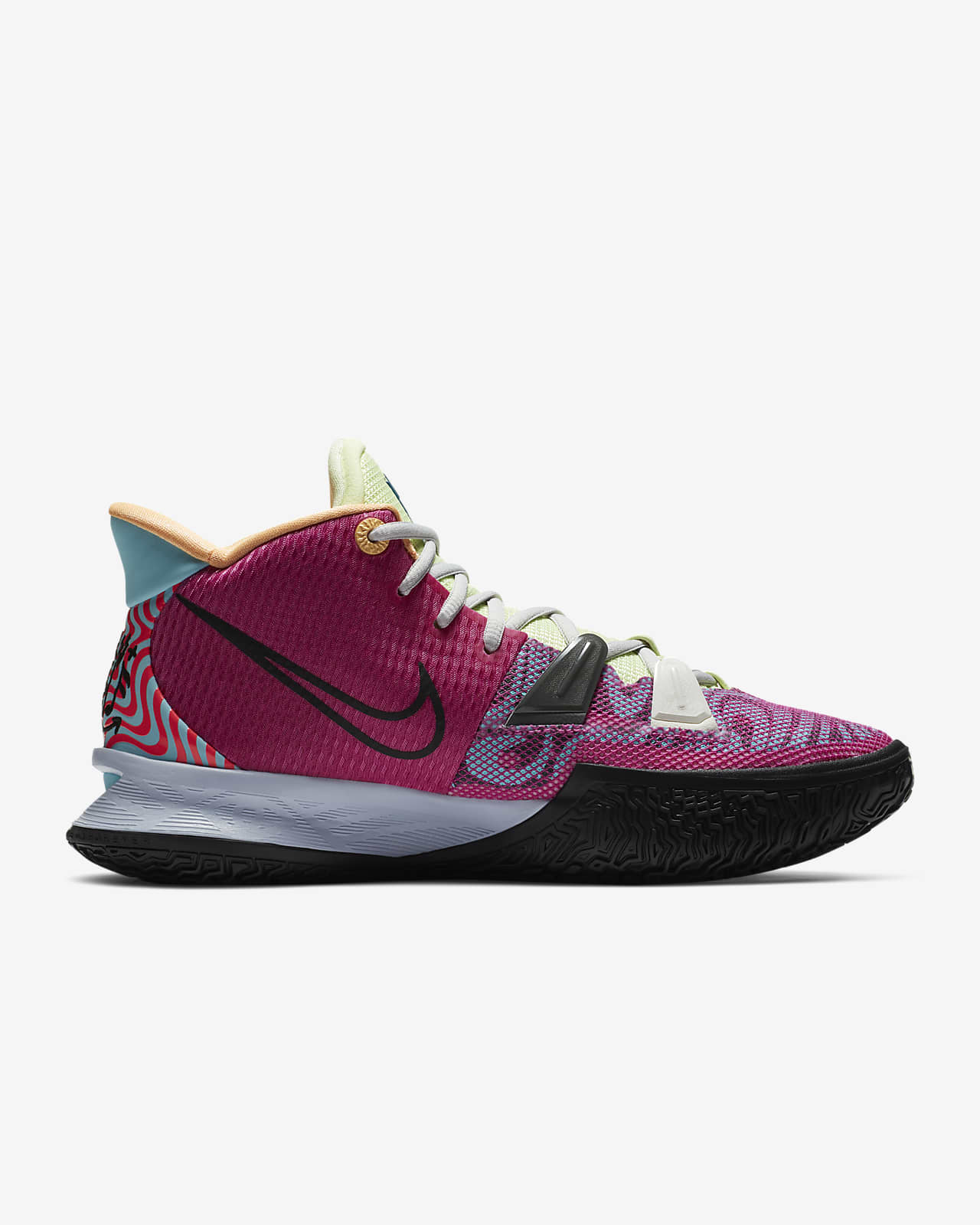 kyrie red basketball shoes