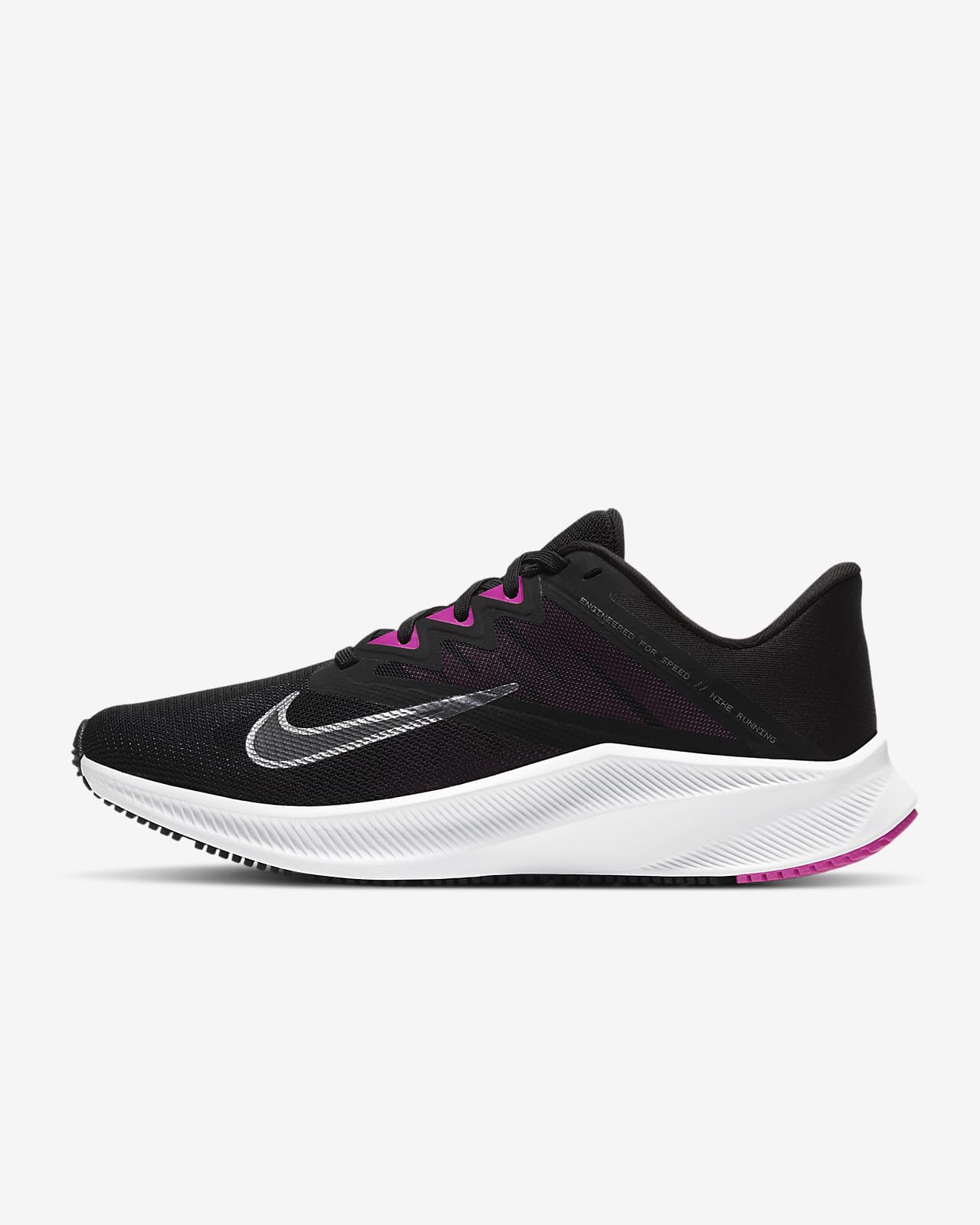 nike pink and grey running shoes