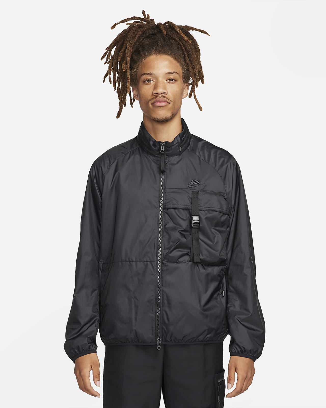 Nike taped clearance woven long jacket