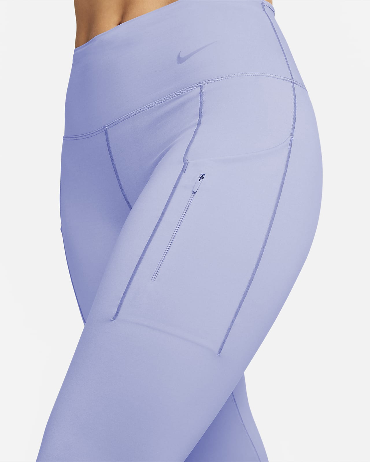 Nike Go Leggings de longitud completa, talle alto y sujeción firme