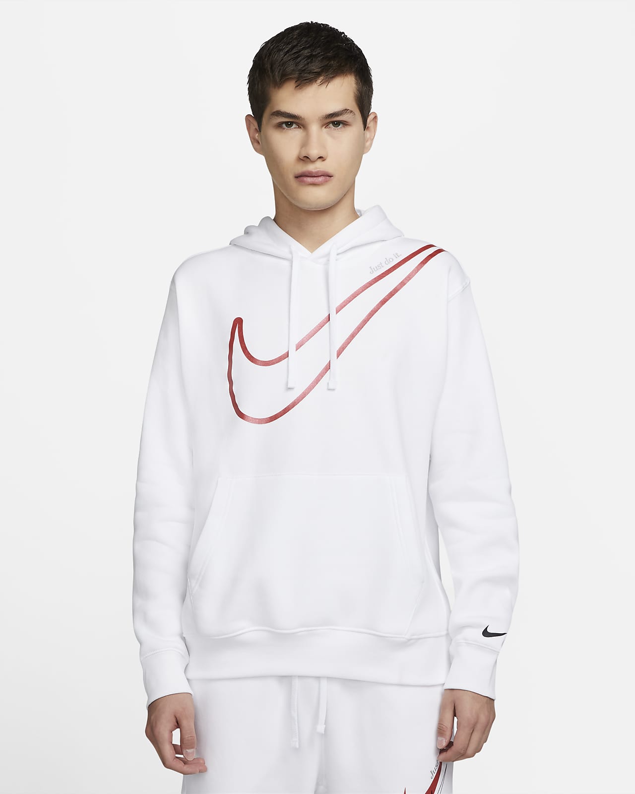 Sudadera con capucha de tejido Fleece y logotipo UA Rival para mujer