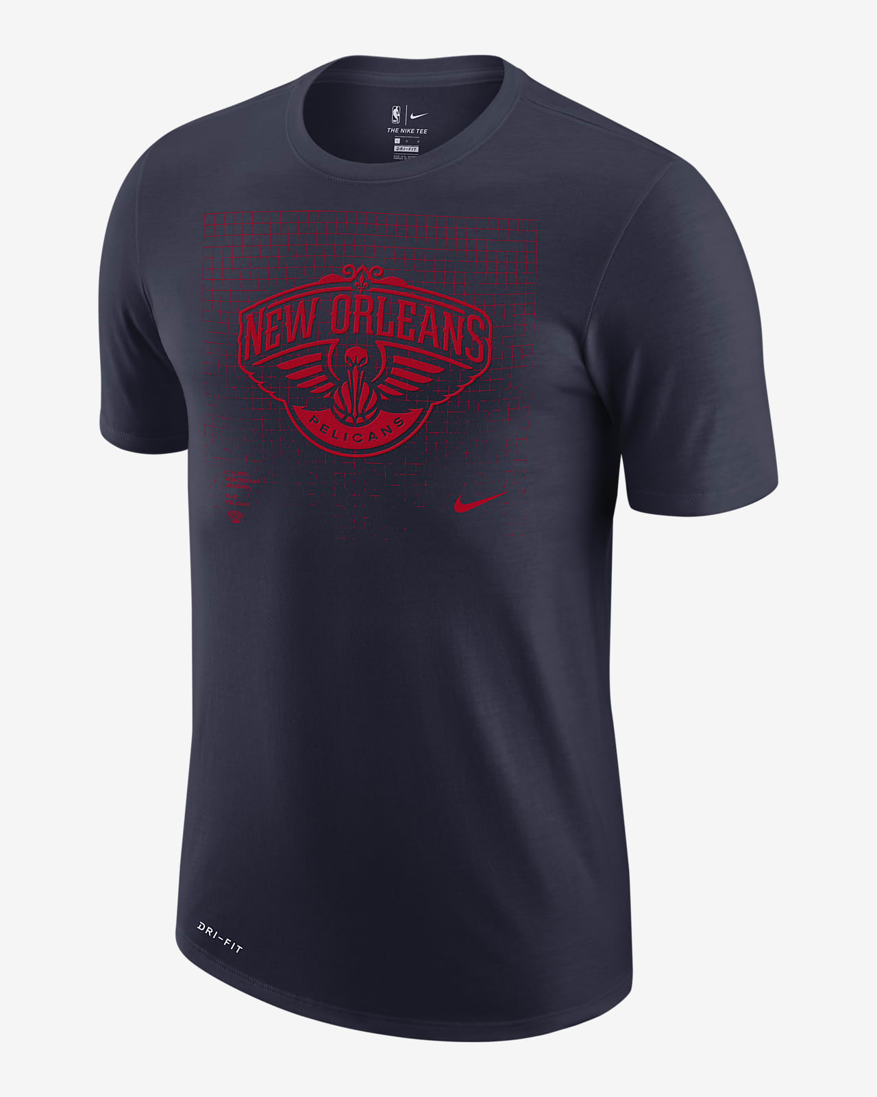 New Orleans Pelicans Logo Grid Men's Nike Dri-FIT NBA T-Shirt. Nike.com