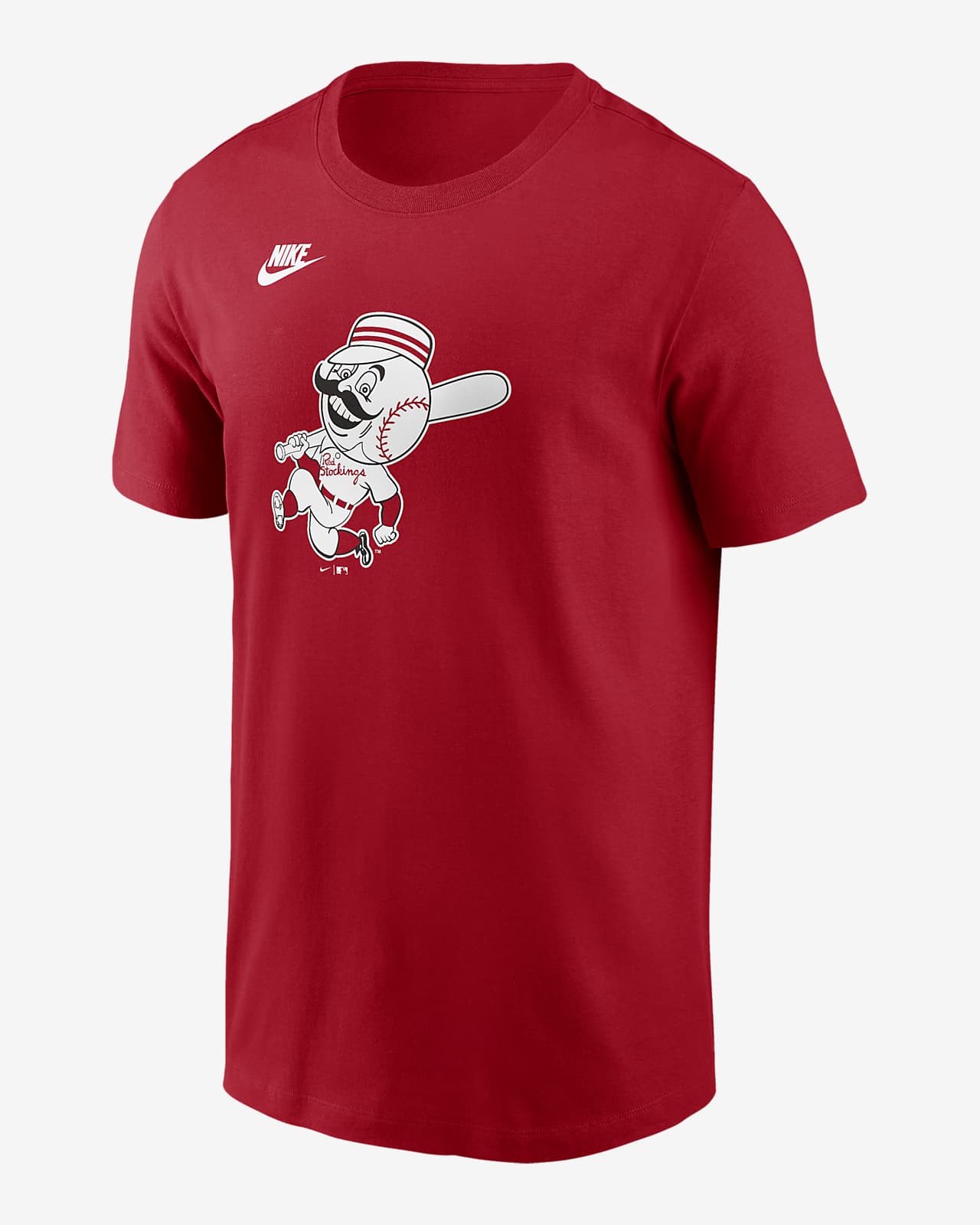 Cincinnati Reds Cooperstown Logo Men's Nike MLB T-Shirt