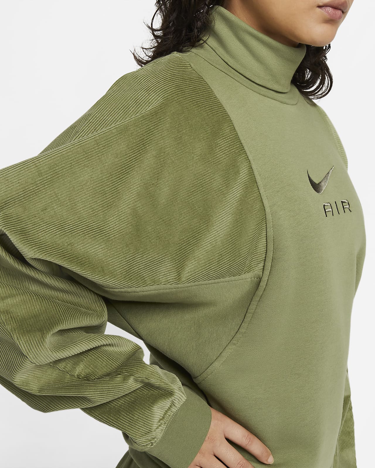 nike air fleece top