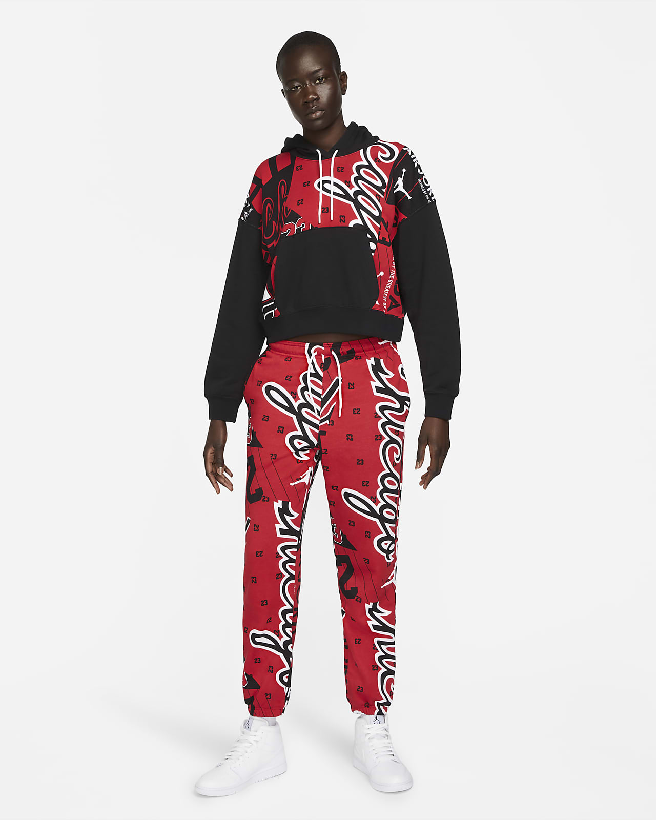 Fleece All-over Printed Trousers. Nike LU