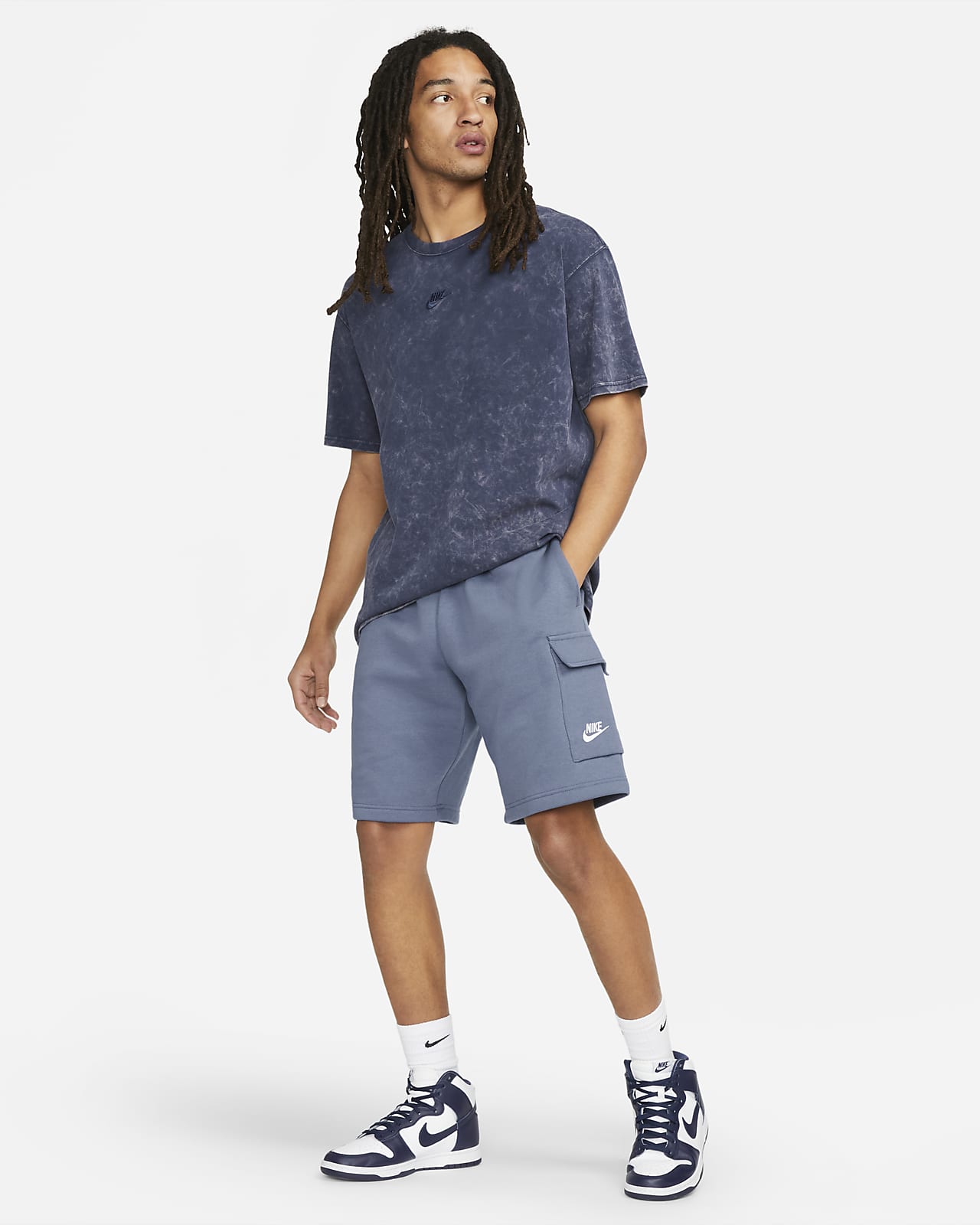 Nike Club Pantalón corto con bolsillos - Hombre. ES