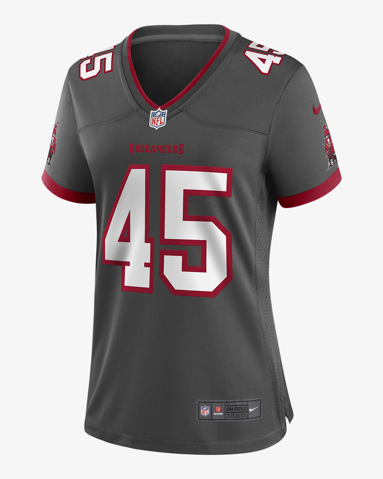 Nike Tampa Bay Buccaneers Women's Game Jersey Tom Brady - DarkGray