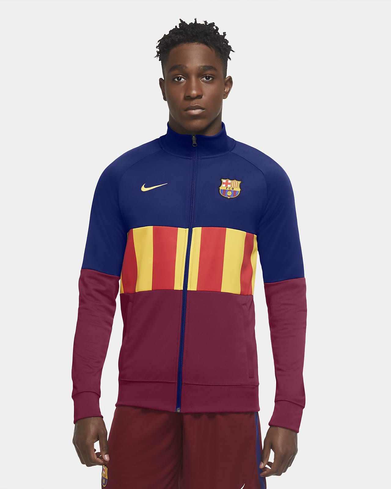 fc barcelona men's jacket