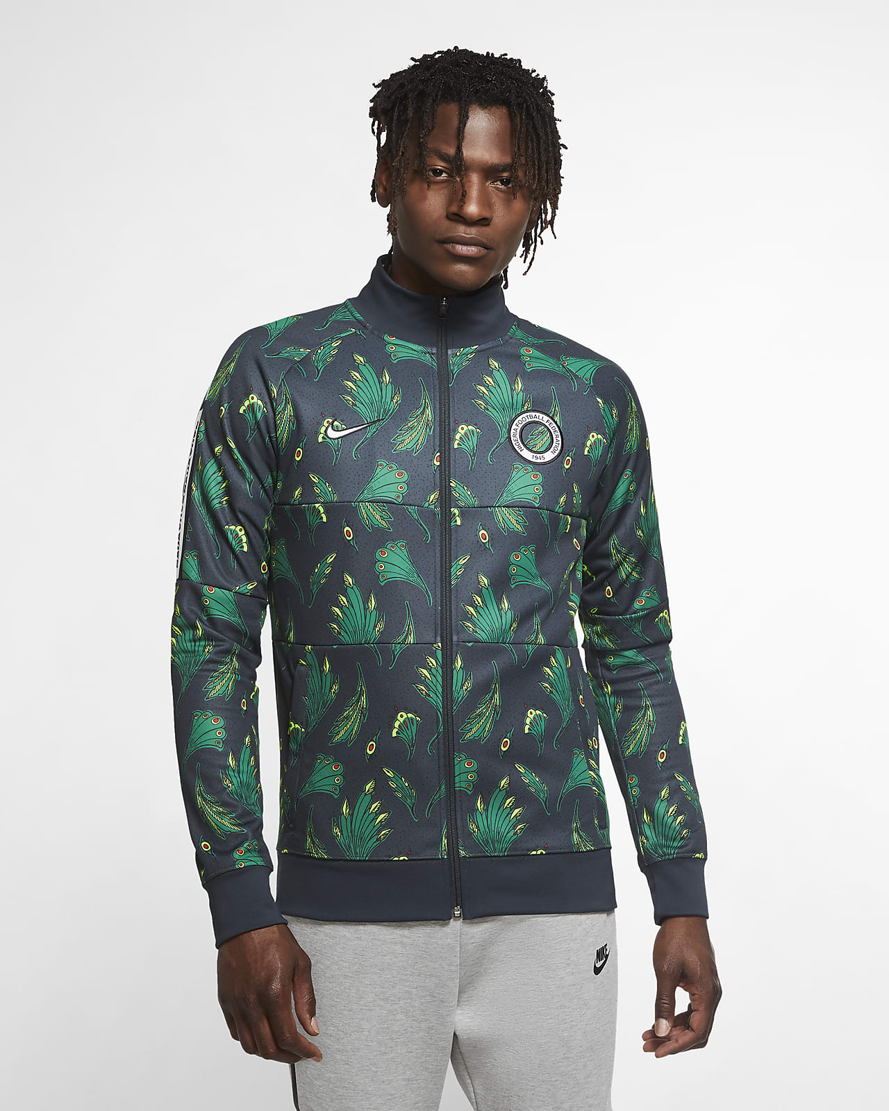 Track jacket da calcio Nigeria - Uomo 