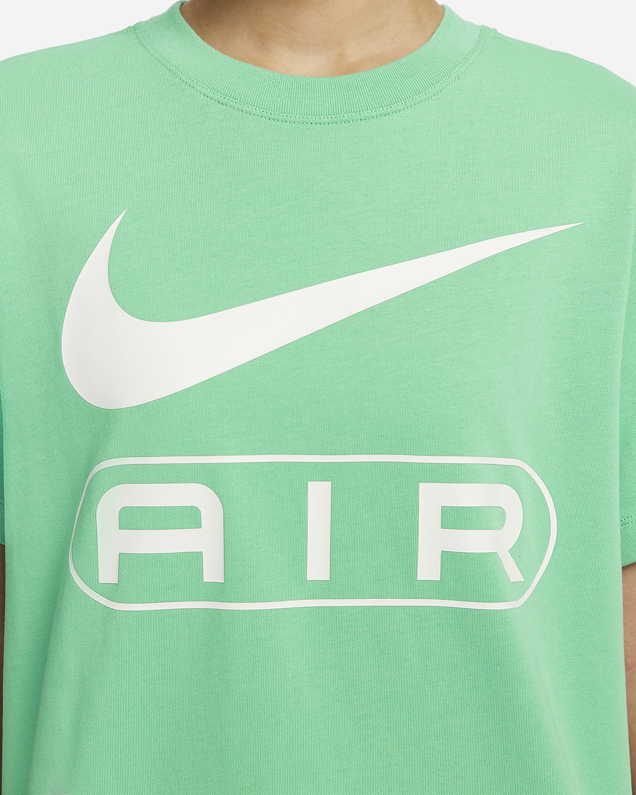 Nike green 2025 t shirt women's