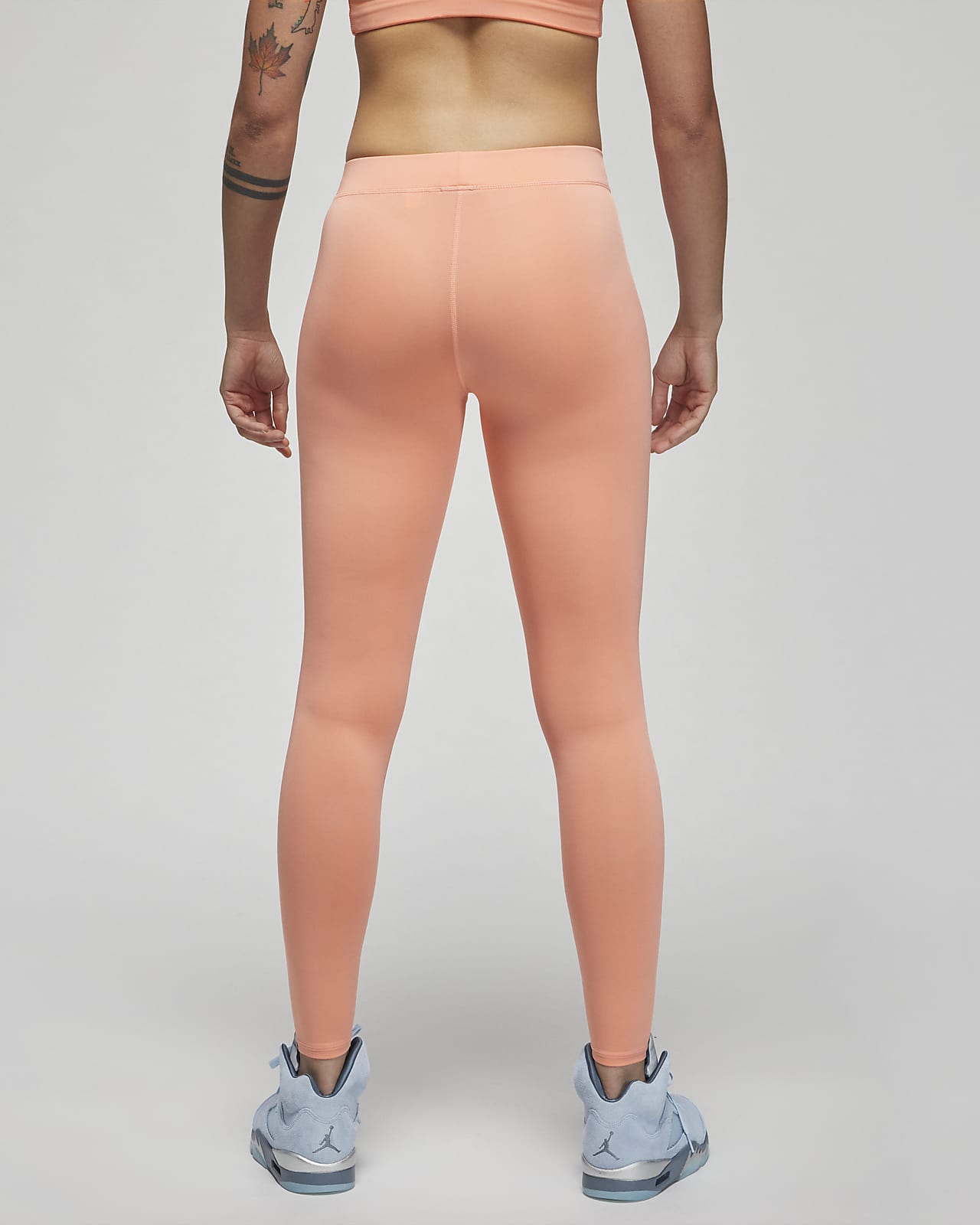 orange nike tights
