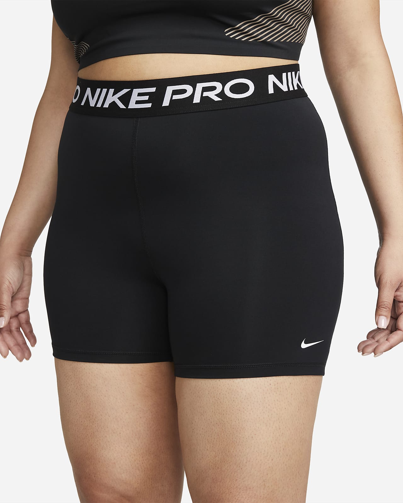 Calções de 13 cm Nike Pro 365 para mulher (tamanhos grandes)