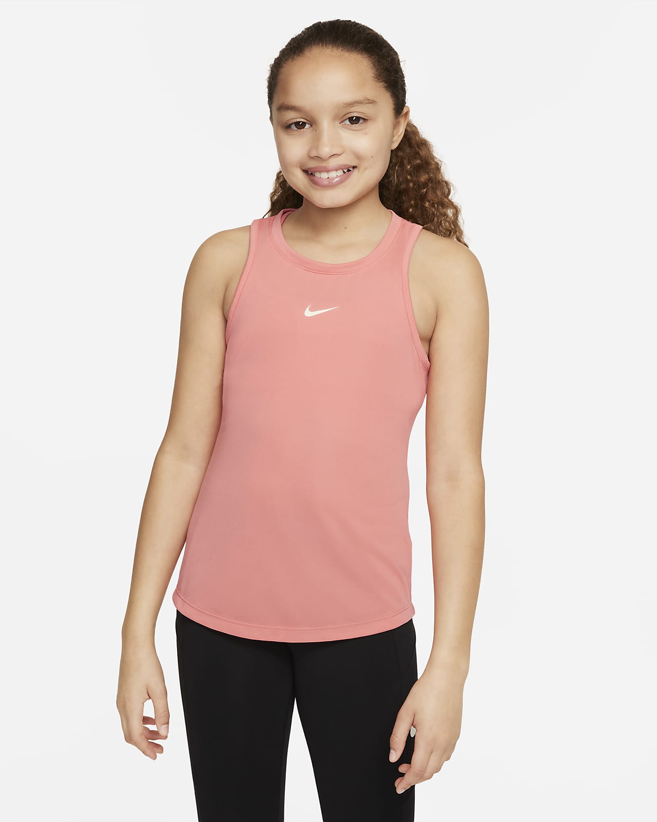 Nike Dri-FIT One Big Kids' (Girls') Tank