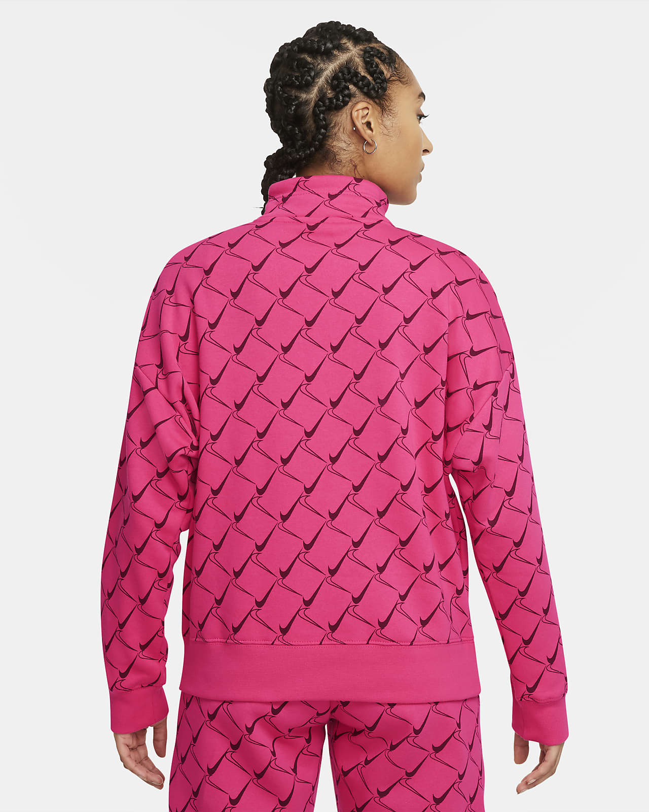 Nike Sportswear Women's Fleece 1/4Zip Top. Nike SI