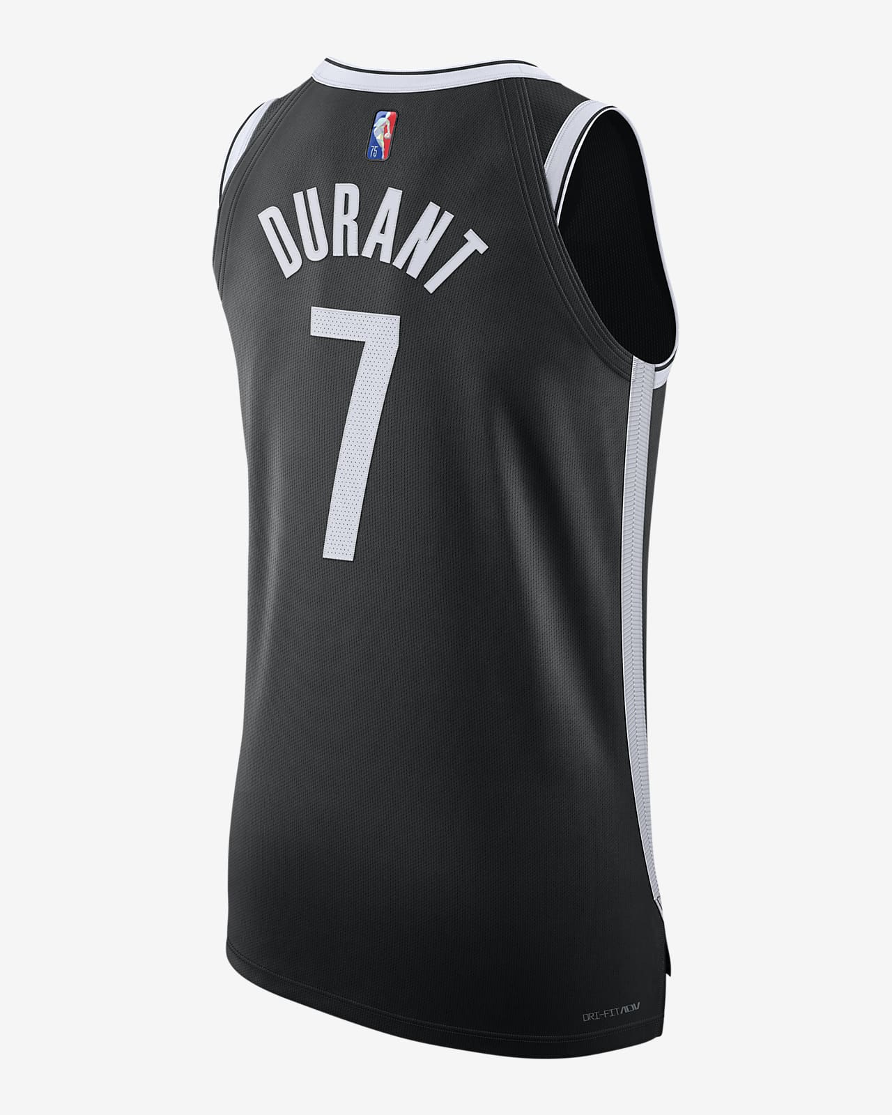 Brooklyn Nets Icon Edition Nike Dri-FIT ADV NBA Authentic Jersey. Nike AE