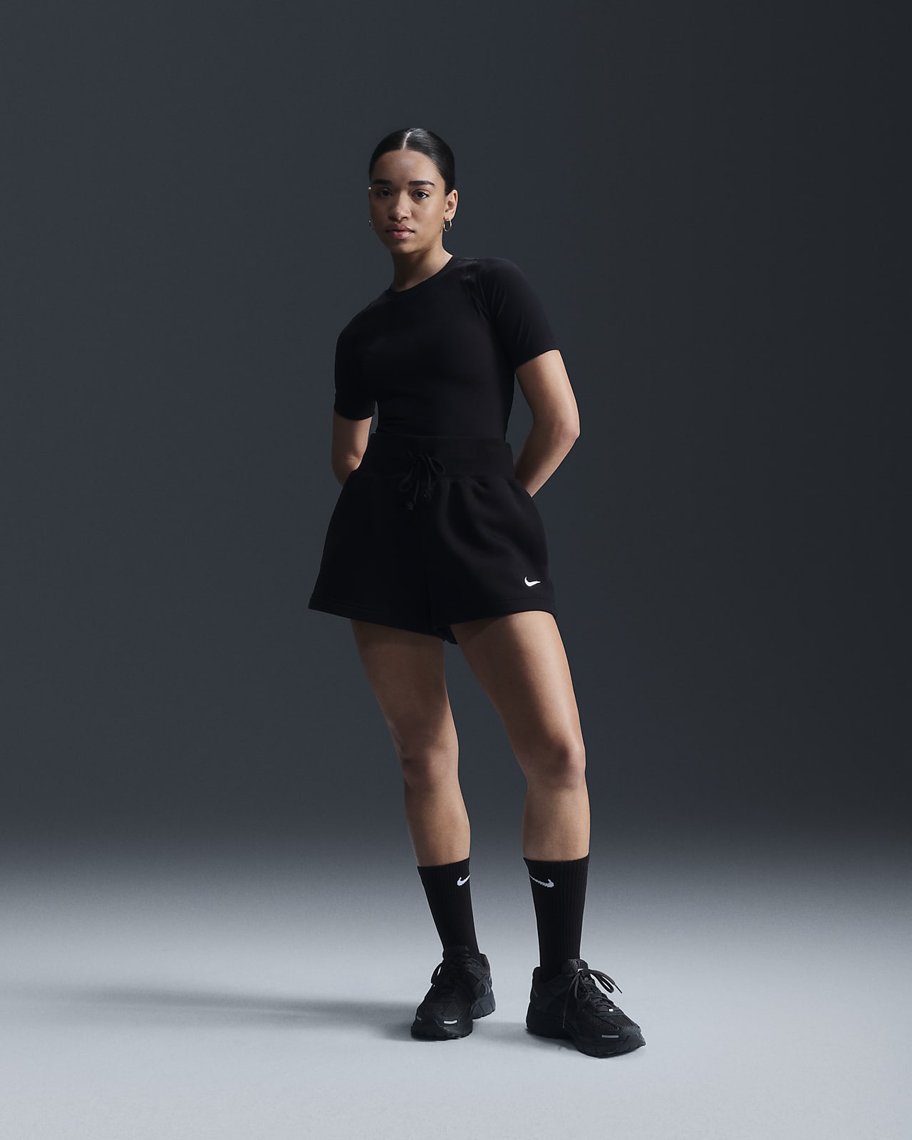 Short ample à taille haute Nike Sportswear Phoenix Fleece pour femme