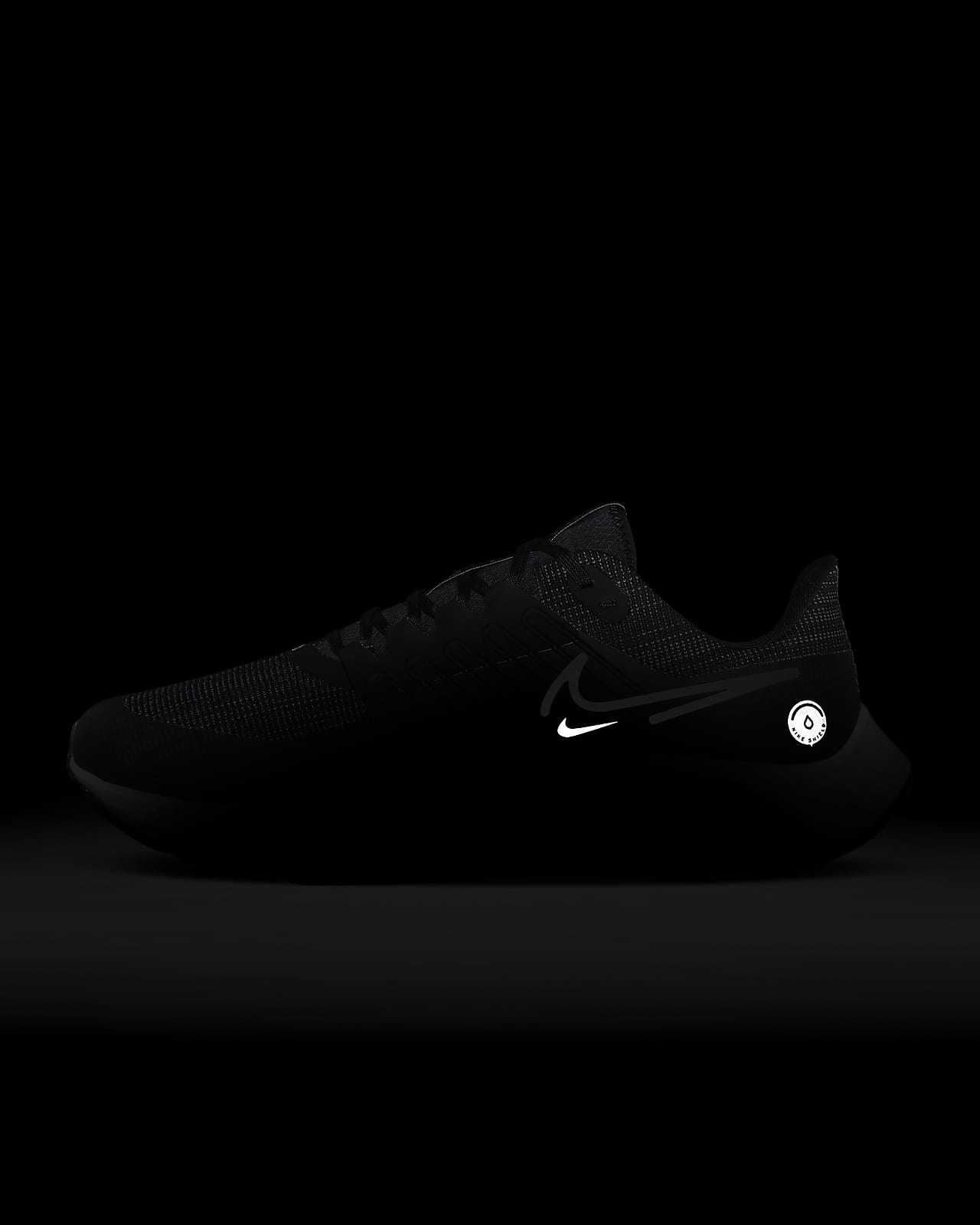 nike shield black