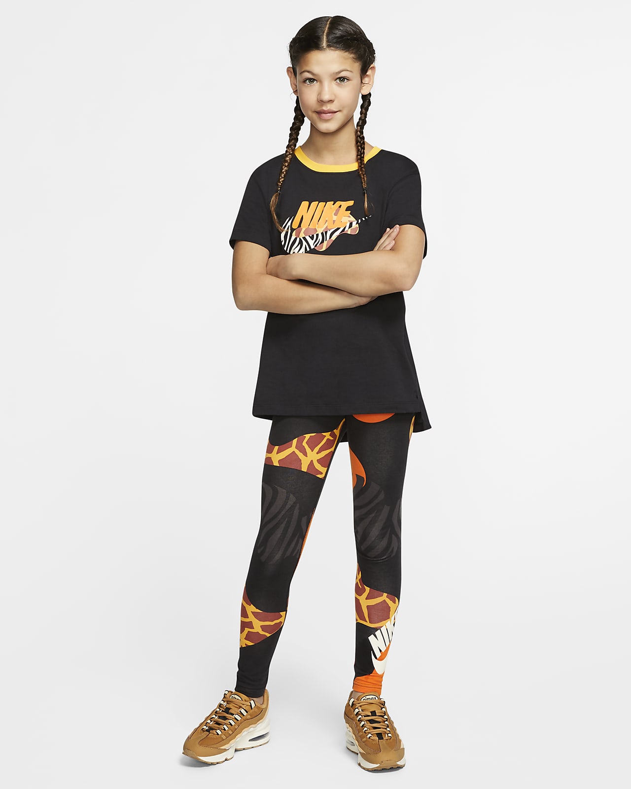 nike big girl leggings