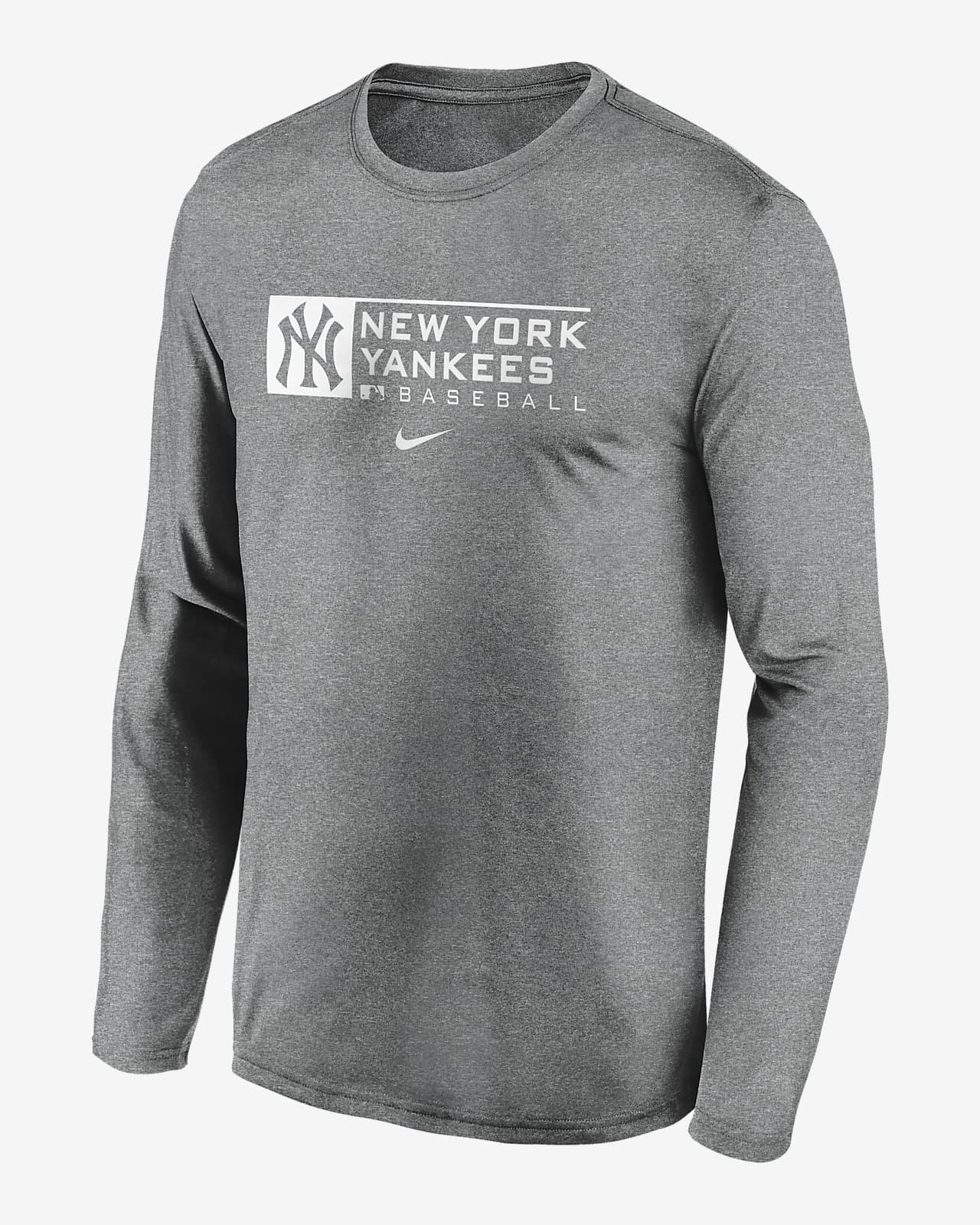 Patentar Almacén aficionado Nike Dri-FIT Team (MLB New York Yankees) Men's Long-Sleeve T-Shirt. Nike.com