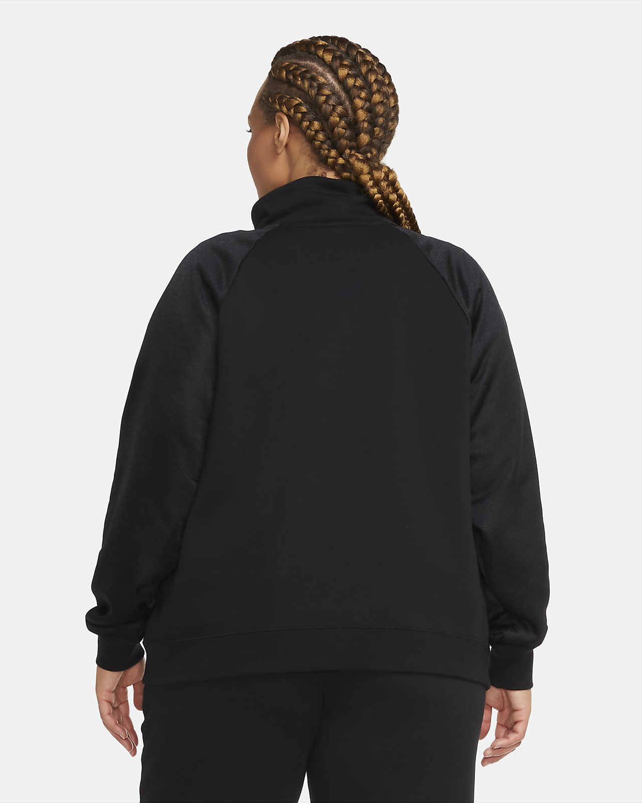 nike plus size half zip