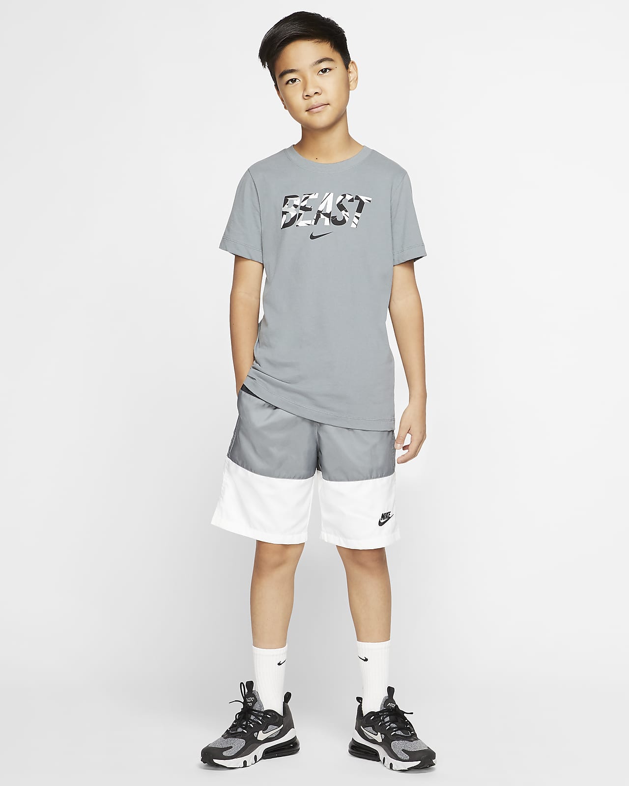 boys nike woven shorts