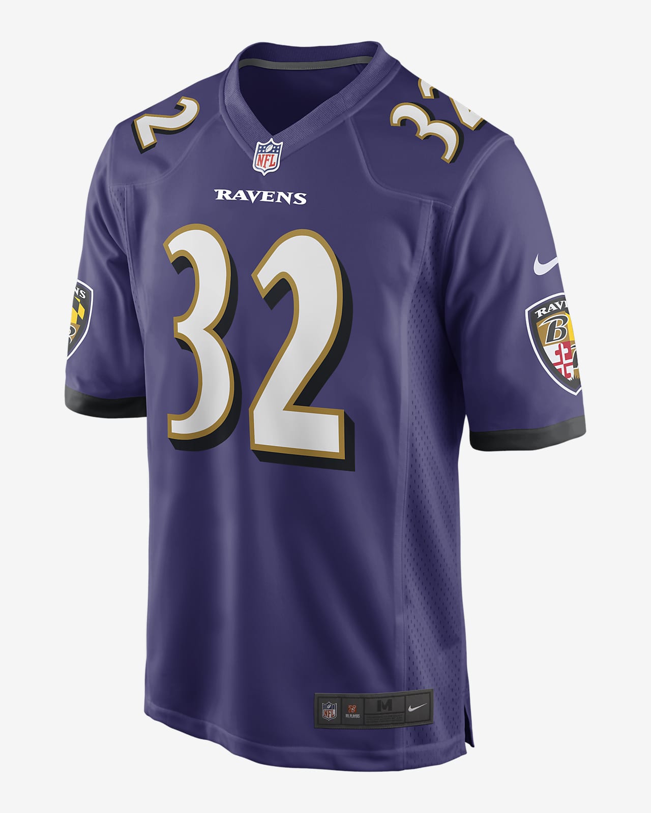Jersey de fútbol americano Game para hombre NFL Baltimore Ravens (Marcus Williams)