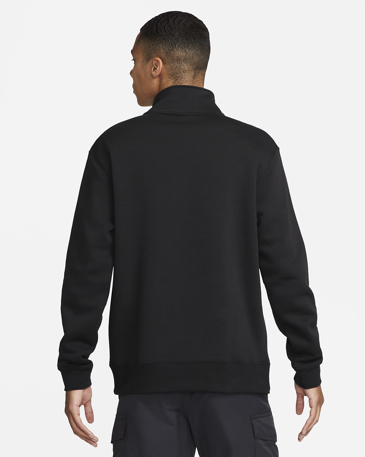 Nike Sportswear Club Men's Brushed-Back 1/2-Zip Sweatshirt. Nike DK