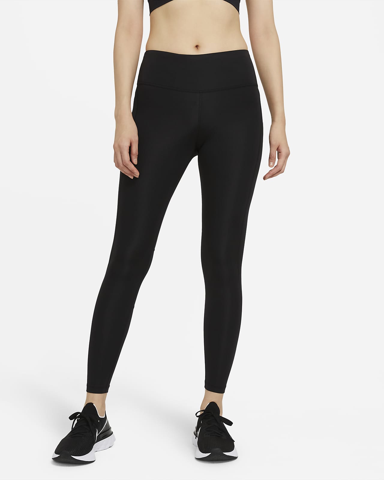 Nike Universa Women's Medium-Support High-Waisted 7/8 Leggings with Pockets  (Plus Size). Nike IN