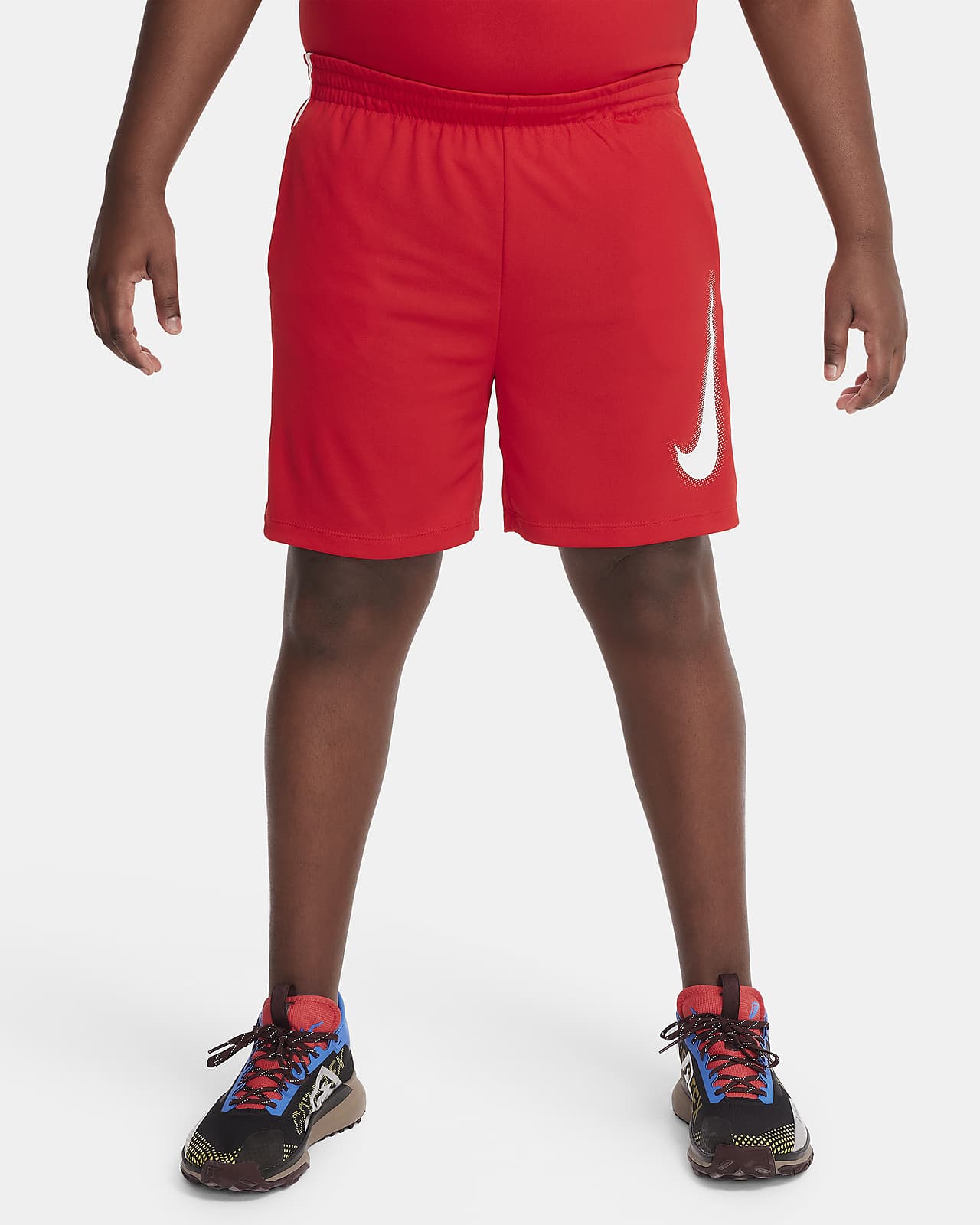 Nike Dri-FIT Multi+ Big Kids' (Boys') Graphic Training Shorts (Extended Size)