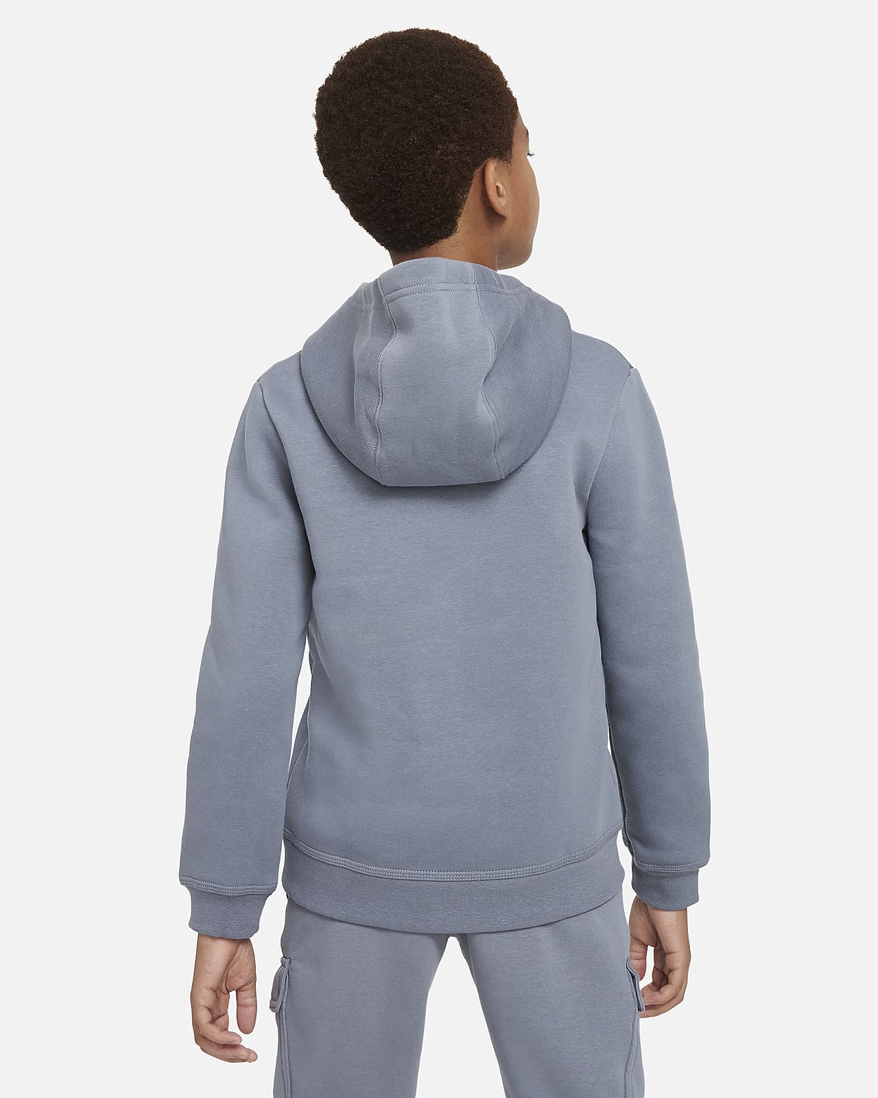 Nike light gray on sale hoodie