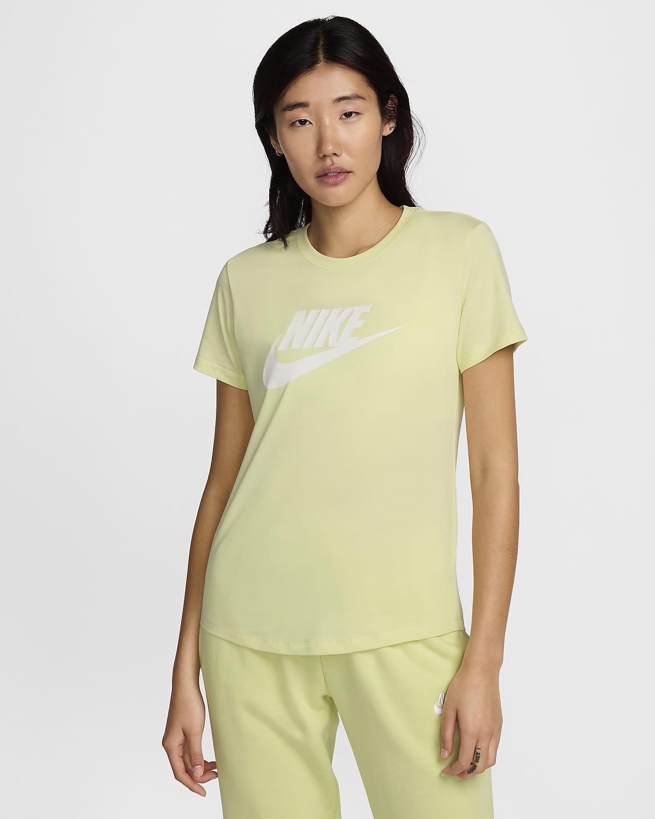 나이키 스포츠웨어 에센셜 여성 로고 티셔츠