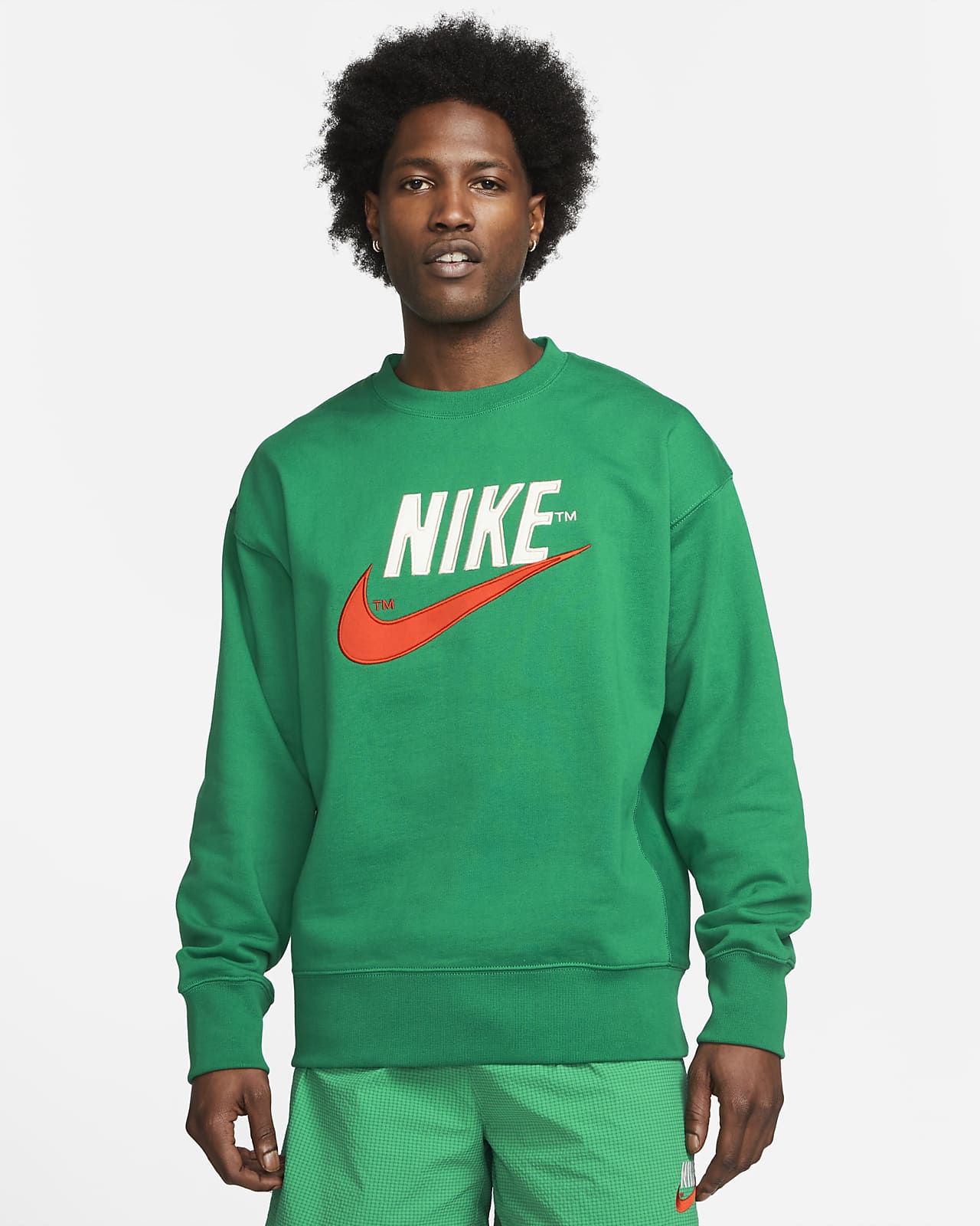 Maglia a girocollo in French Terry Nike Sportswear - Uomo. Nike IT