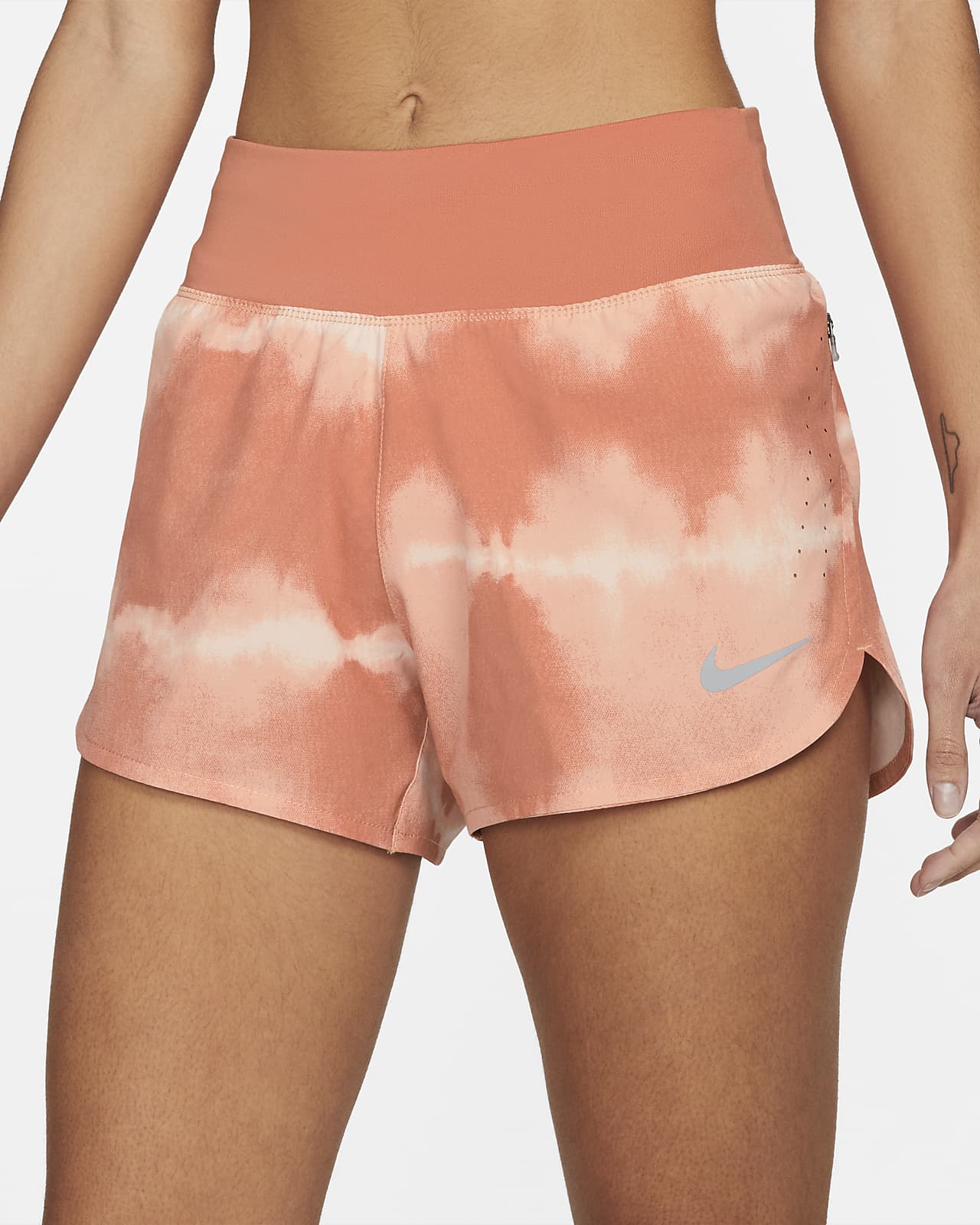 nike printed running shorts