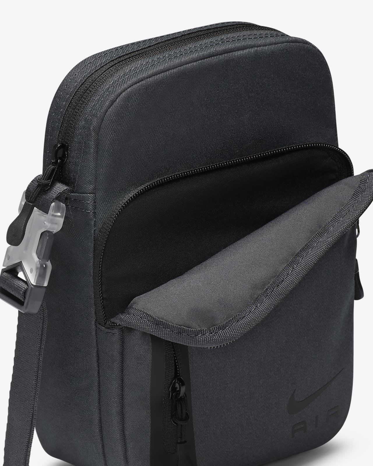 grey nike pouch