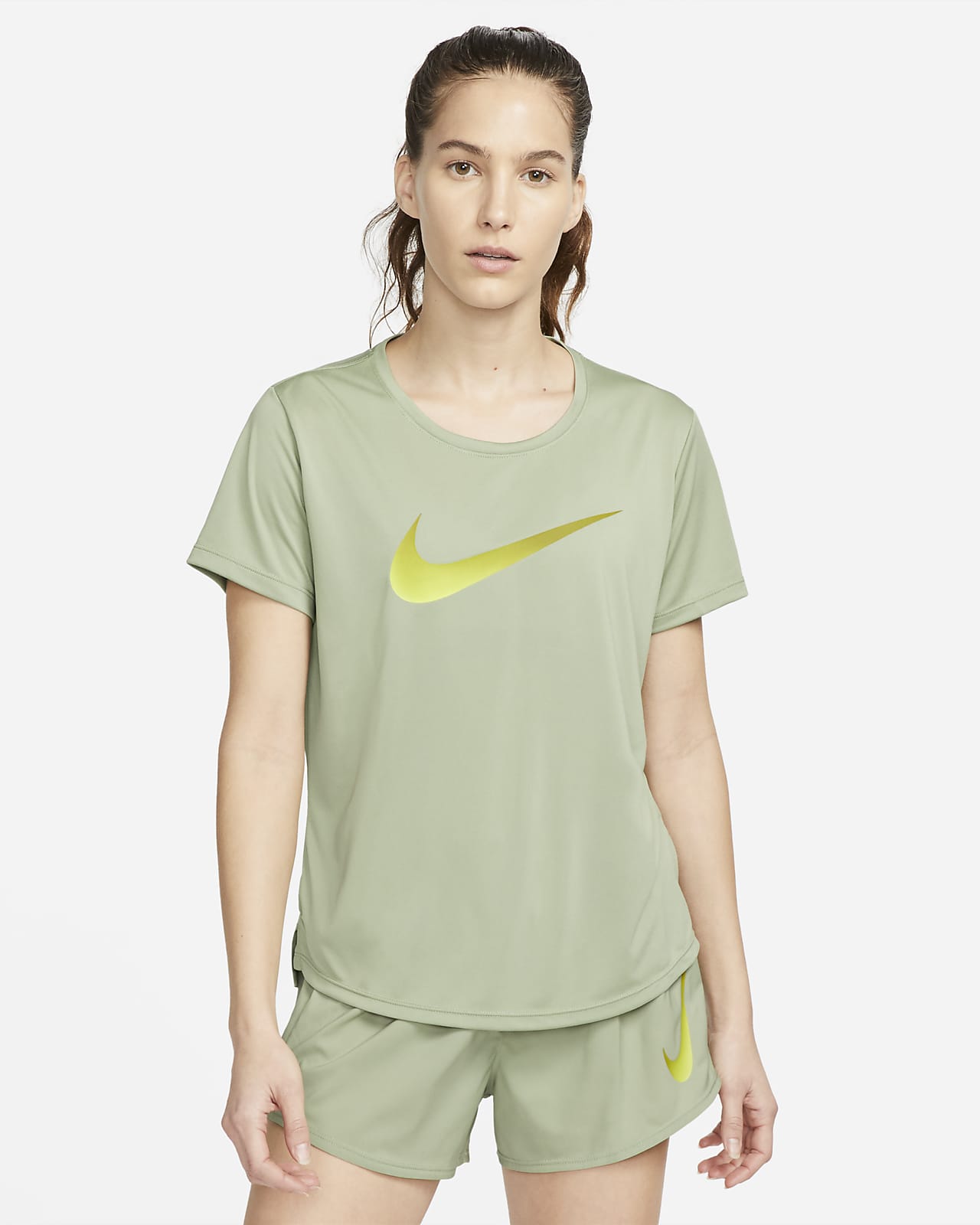 Nike Dri-FIT One Part superior de màniga curta de running - Dona