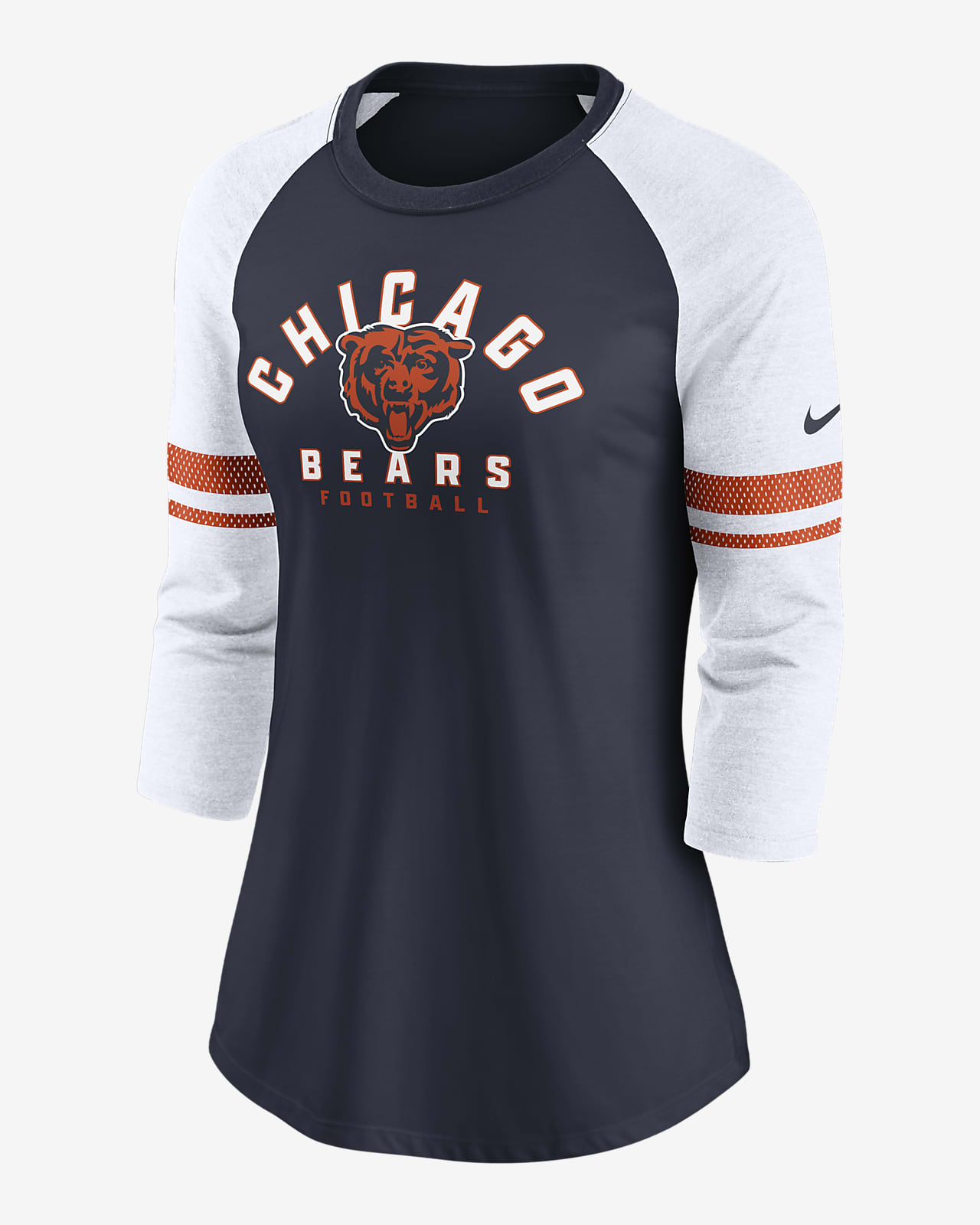 chicago bears women's long sleeve shirt