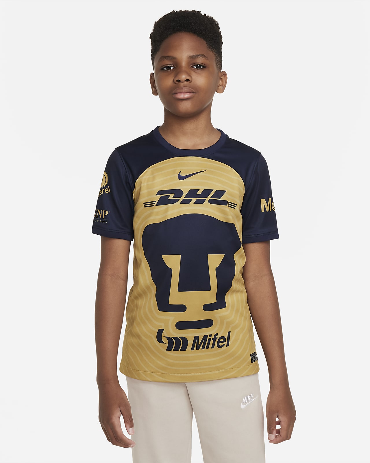 Pumas UNAM Stadium Big Kids' Nike Dri-FIT Soccer Jersey. Nike.com