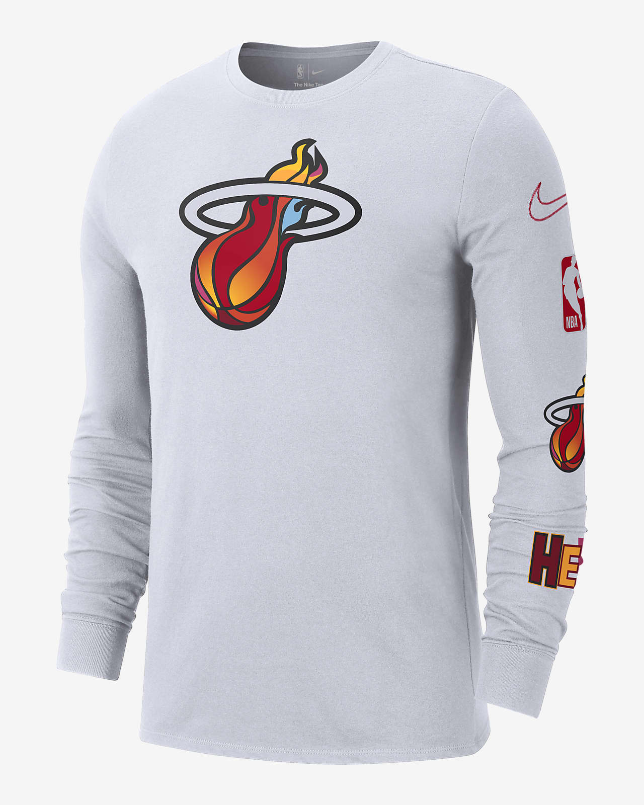 Un fiel Tumba Dejar abajo Miami Heat City Edition Camiseta de manga larga Nike NBA - Hombre. Nike ES