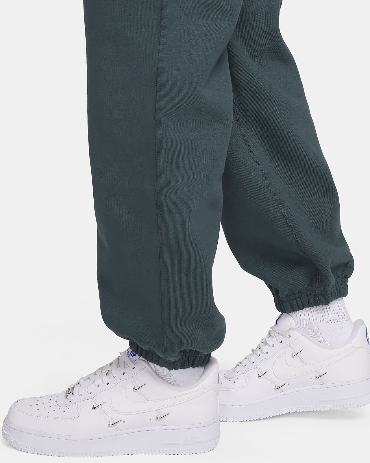 Nike Wmns Solo Swoosh Fleece Pants - Cw5565-393 - Sneakersnstuff (SNS)