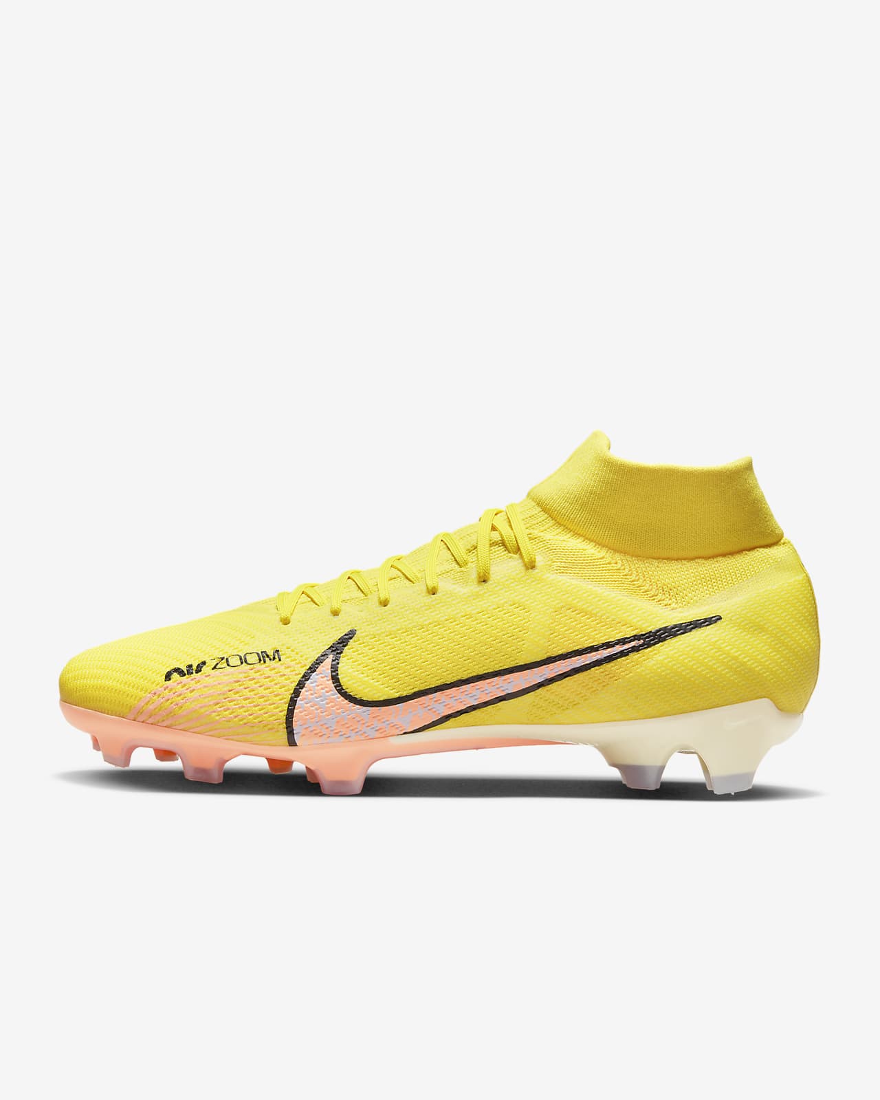 yellow nike boots