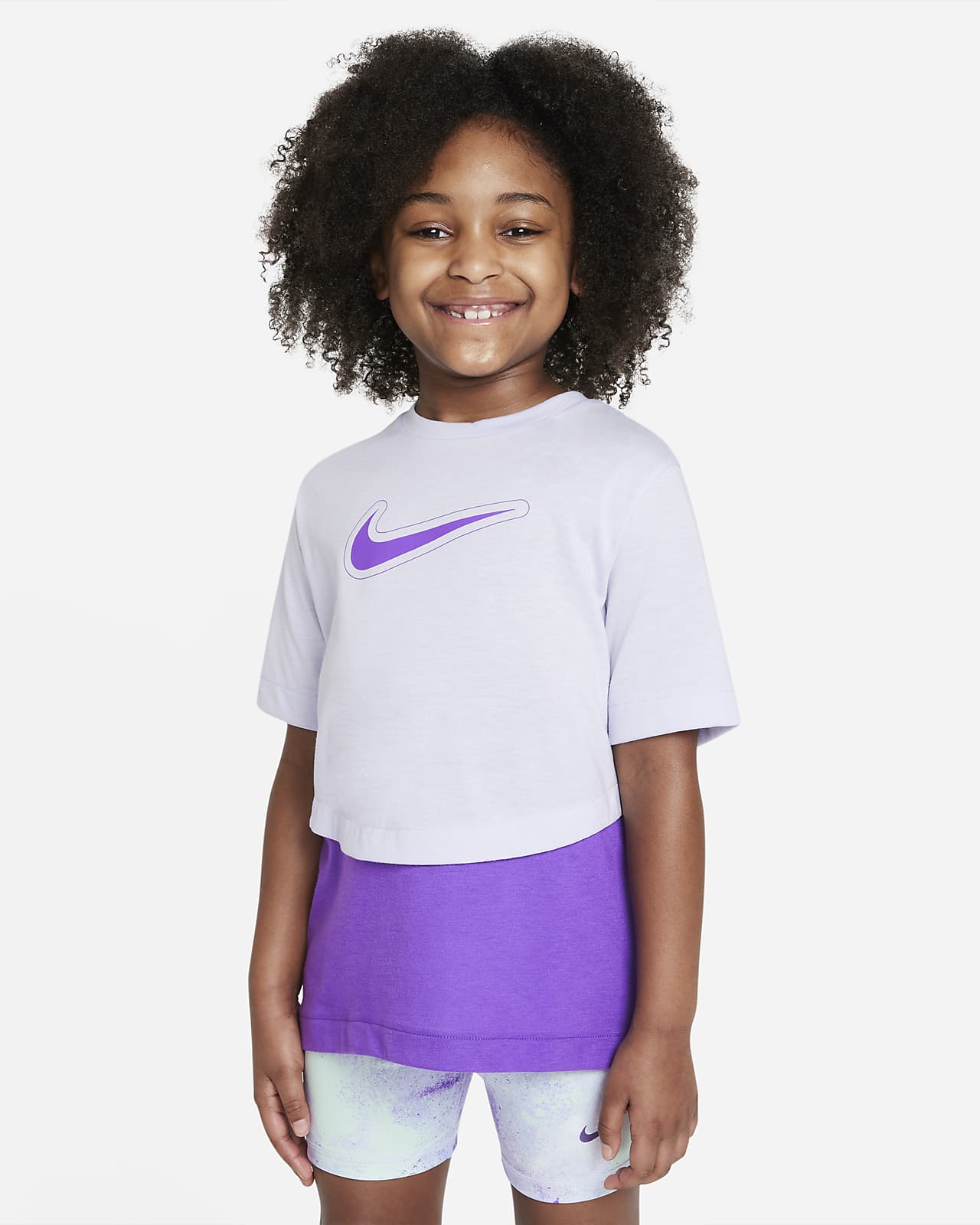 Nike Dri-FIT Trophy Big Kids' (Girls') Short-Sleeve Training Top